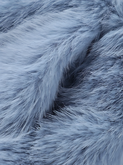 Mid-Length Faux Fur Coat