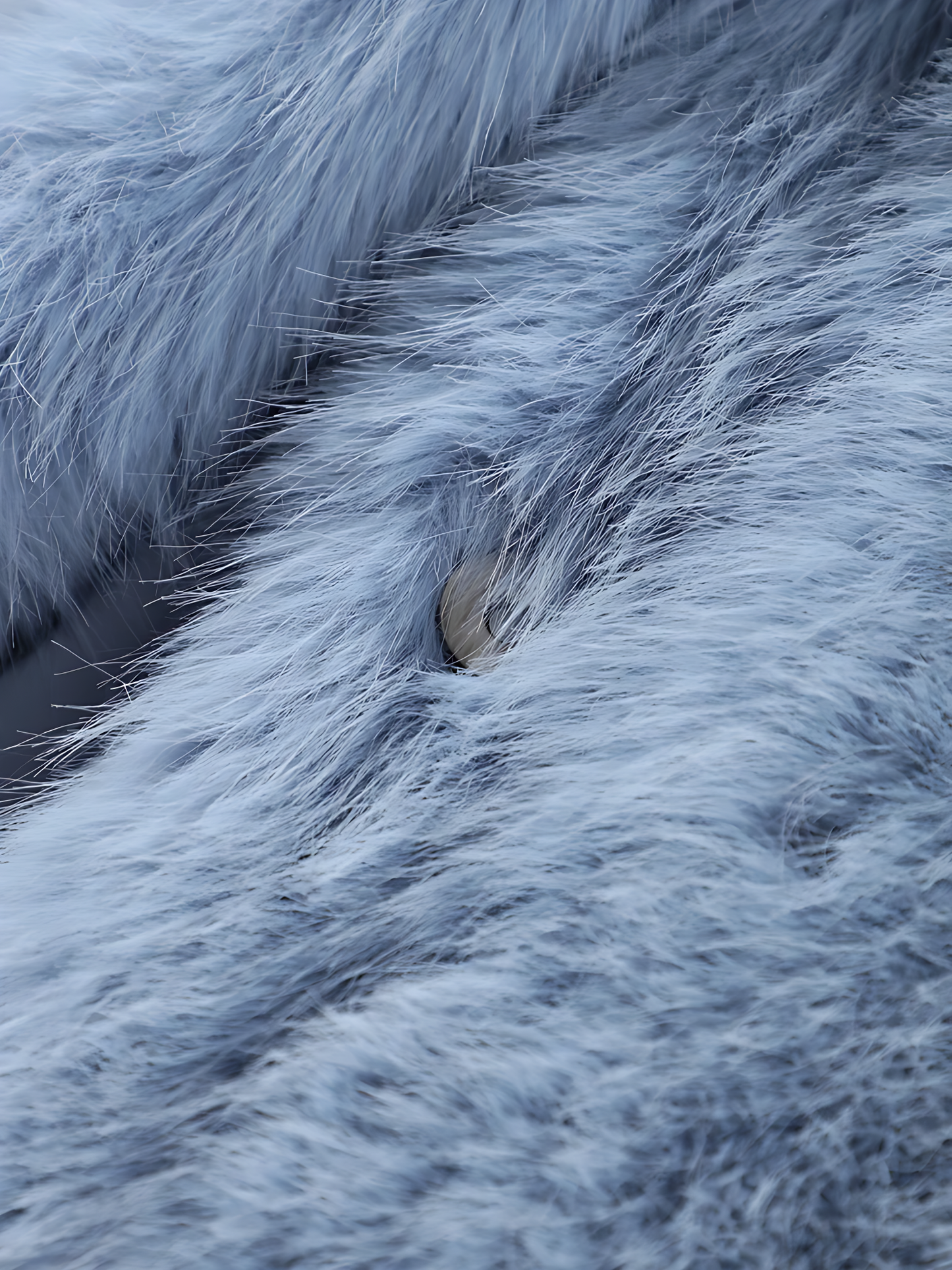 Mid-Length Faux Fur Coat