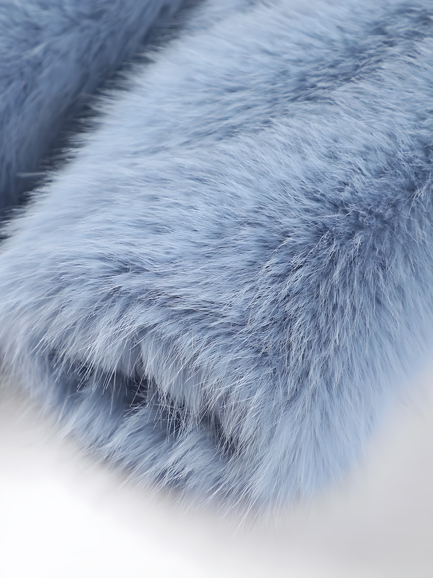 Mid-Length Faux Fur Coat